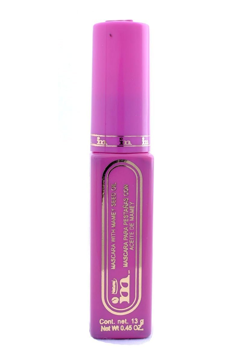 M NATURAL IM Mascara with Mamey Seed Oil – Nourishing & Volumizing Mascara, Purple, 0.45 Fl Oz - görsel 1