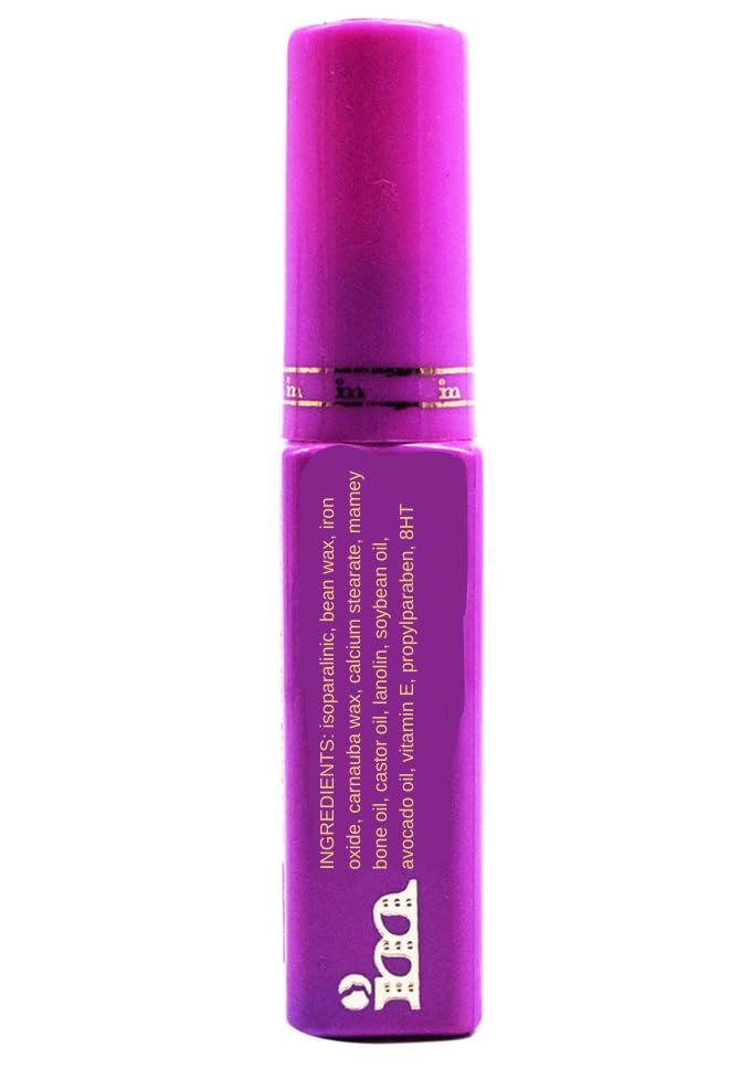 M NATURAL IM Mascara with Mamey Seed Oil – Nourishing & Volumizing Mascara, Purple, 0.45 Fl Oz - görsel 3