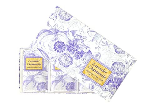 Greenwich Bay Trading Co. Shea Butter Soap, Lavender Chamomile, 3 Pack - 12.9 oz Total - görsel 2