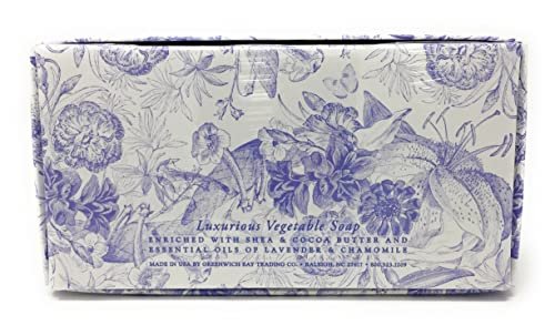 Greenwich Bay Trading Co. Shea Butter Soap, Lavender Chamomile, 3 Pack - 12.9 oz Total - görsel 4