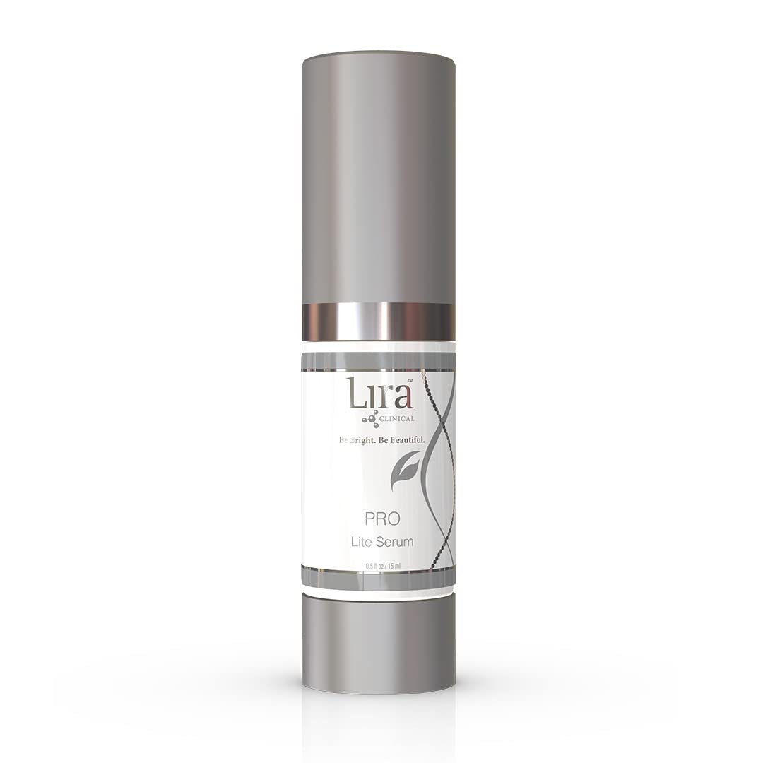 Lira Clinical PRO Lite Serum – Discoloration Correcting Face Serum with Vitamin C & Hyaluronic Acid for Dark Spots, Pore Tightening & Hydration Avelisse