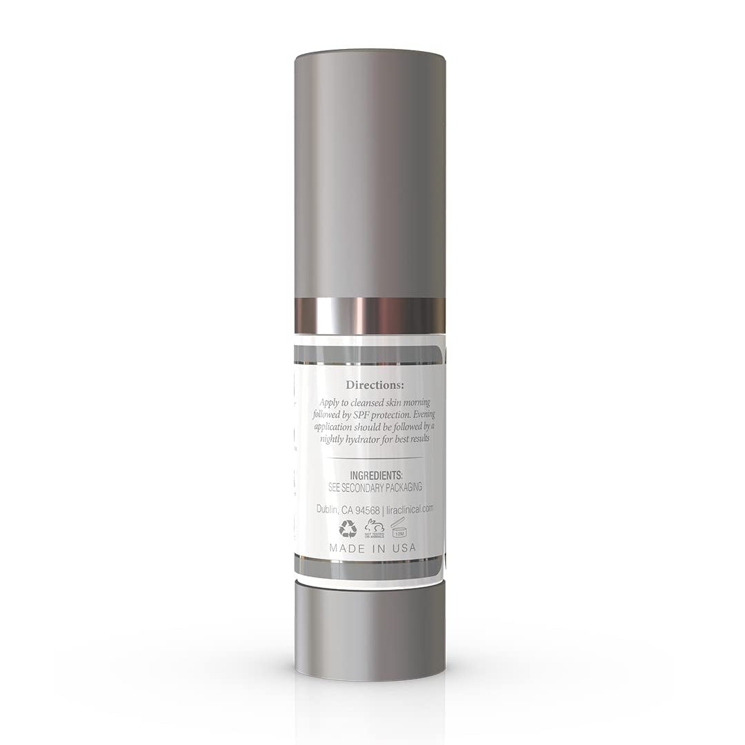 Lira Clinical PRO Lite Serum – Discoloration Correcting Face Serum with Vitamin C & Hyaluronic Acid for Dark Spots, Pore Tightening & Hydration Avelisse