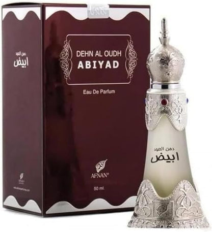 Afnan Dehn Al Oud Abiyad Concentrated Perfume Oil - 0.67 Fl Oz