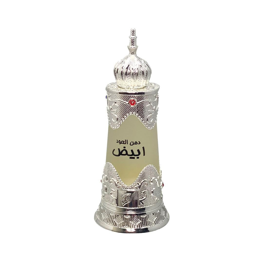 Afnan Dehn Al Oud Abiyad Concentrated Perfume Oil - 0.67 Fl Oz - görsel 1