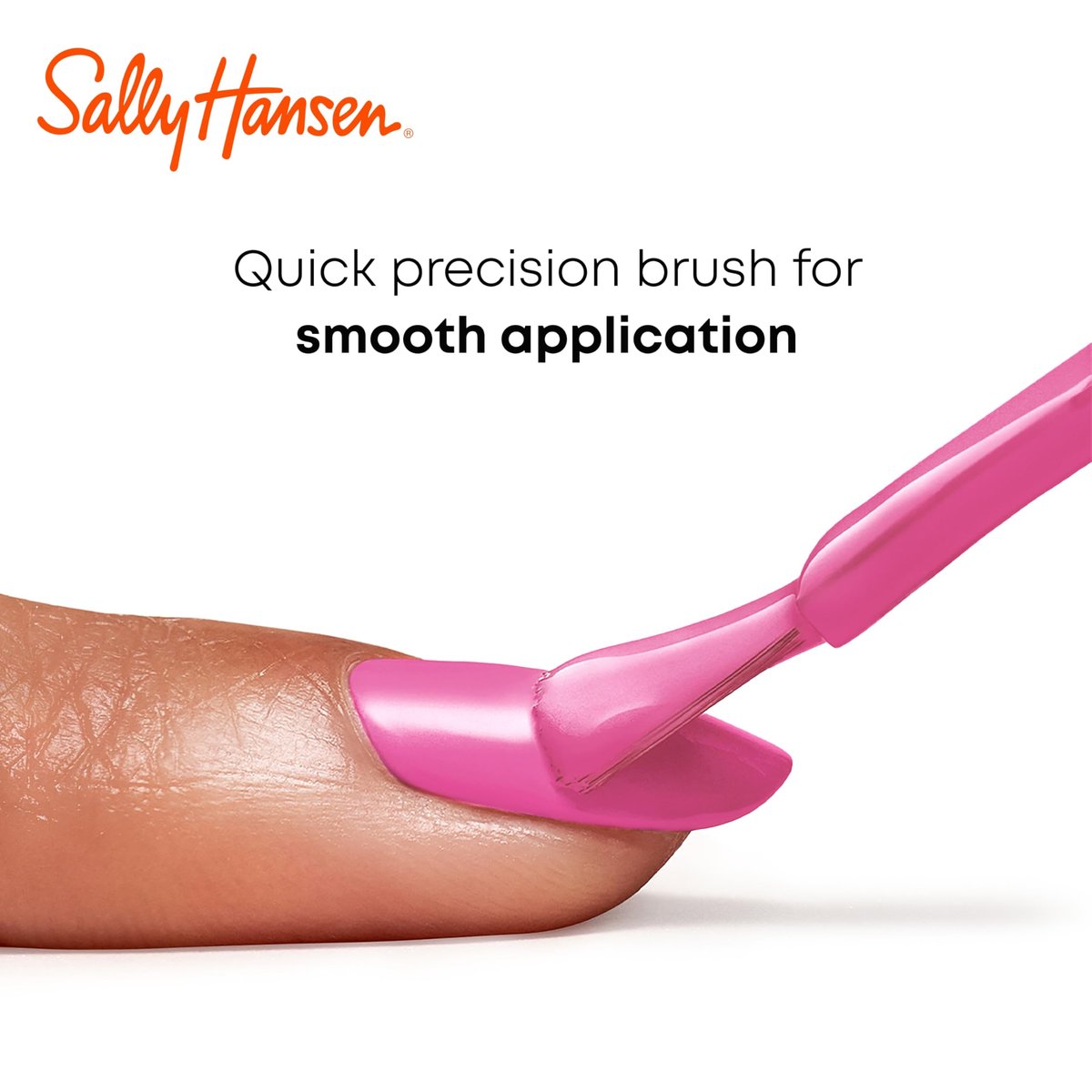 Sally Hansen Miracle Gel Nail Polish - Smartease Baby Pink - No UV Light Needed, Long-Lasting Gel-Like Finish - görsel 8