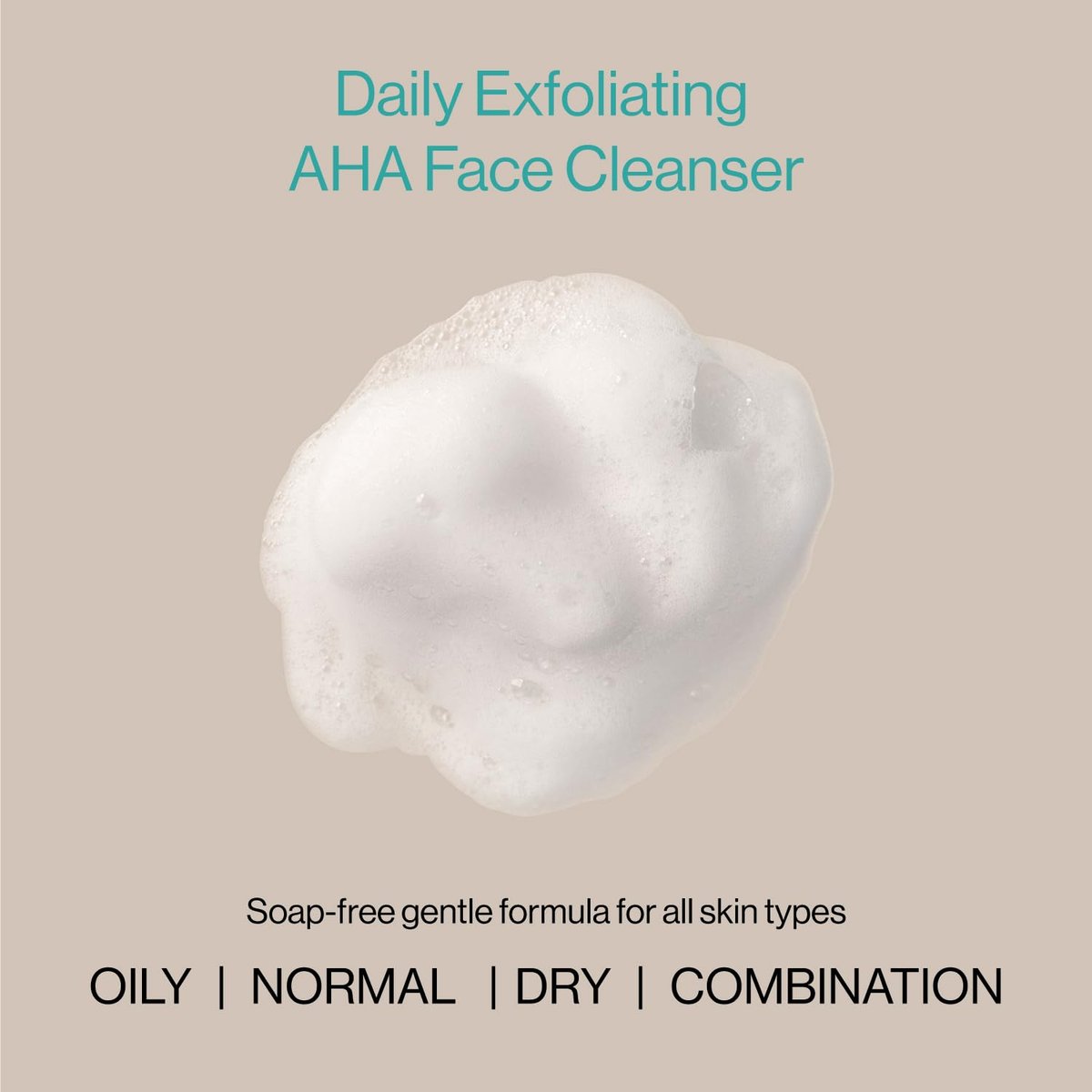 eb5 Exfoliating AHA Cleansing Lotion – Gentle Anti-Aging Cleanser for Glowing Skin, 6 Fl Oz Avelisse