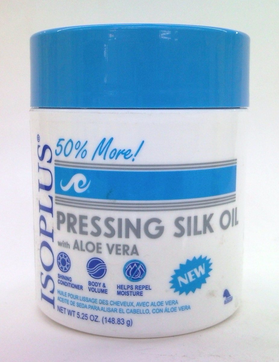 Isoplus Pressing Silk Oil with Aloe Vera - 5.25 oz Hair Treatment Oil for Dry Scalp & Styling - görsel 1