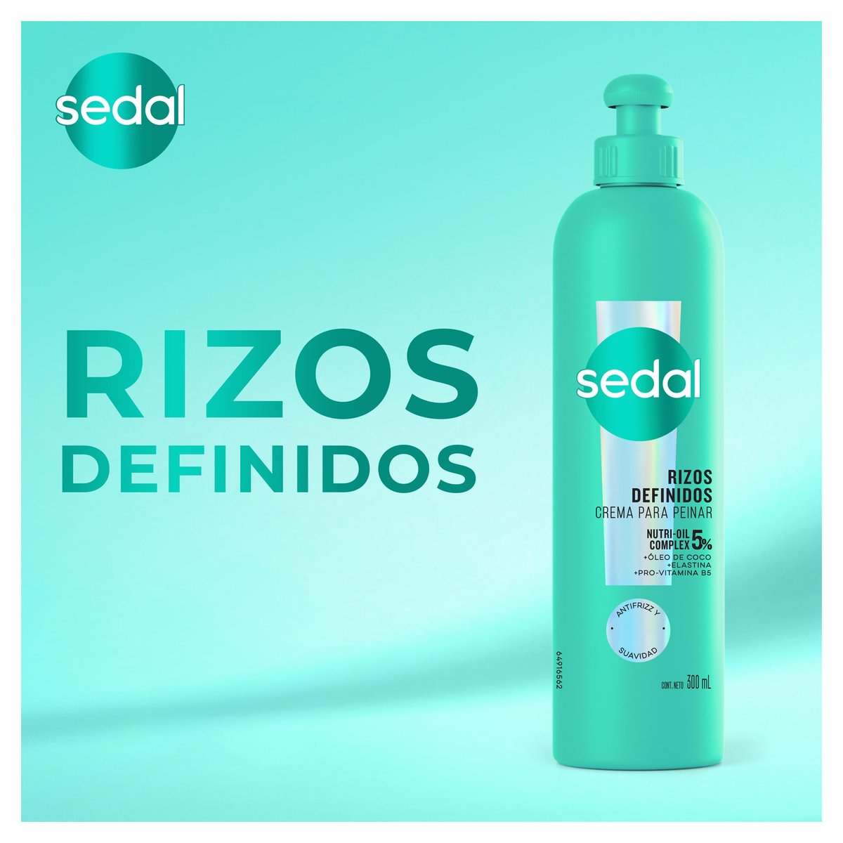 Sedal Rizos Definidos Styling Cream – 300 ml (10.14 Fl Oz) for Defined, Frizz-Free Curls - görsel 5
