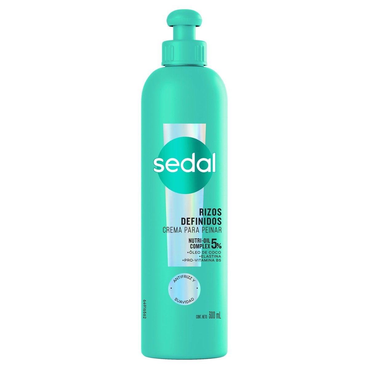 Sedal Rizos Definidos Styling Cream – 300 ml (10.14 Fl Oz) for Defined, Frizz-Free Curls - görsel 1