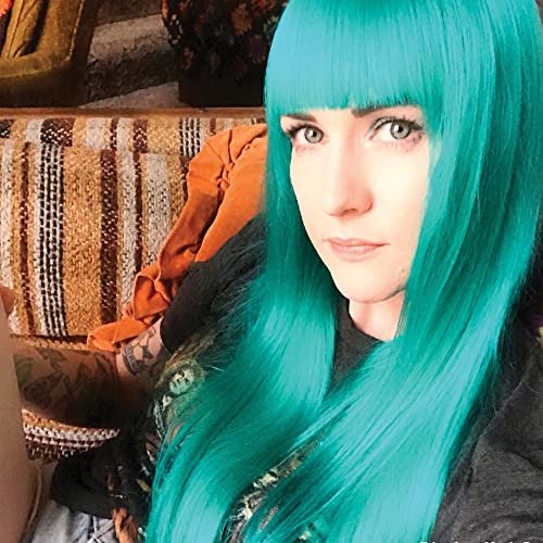 MANIC PANIC Classic Siren's Song Semi Permanent Hair Color - Neon Blue-Green Hair Dye (4oz) - Vegan & Cruelty-Free Avelisse
