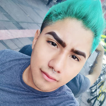 MANIC PANIC Classic Siren's Song Semi Permanent Hair Color - Neon Blue-Green Hair Dye (4oz) - Vegan & Cruelty-Free Avelisse