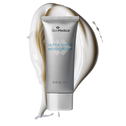 SkinMedica Ultra Sheer Face Moisturizer - Oil-Free Moisturizer for Dry Skin with Vitamin C & E (2 oz) Avelisse