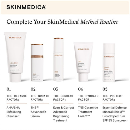 SkinMedica TNS Ceramide Treatment Facial Cream - Hydrating Moisturizer with Peptides & Ceramide Technology to Restore Skin's Moisture Balance & Barrier (2 Oz) Avelisse