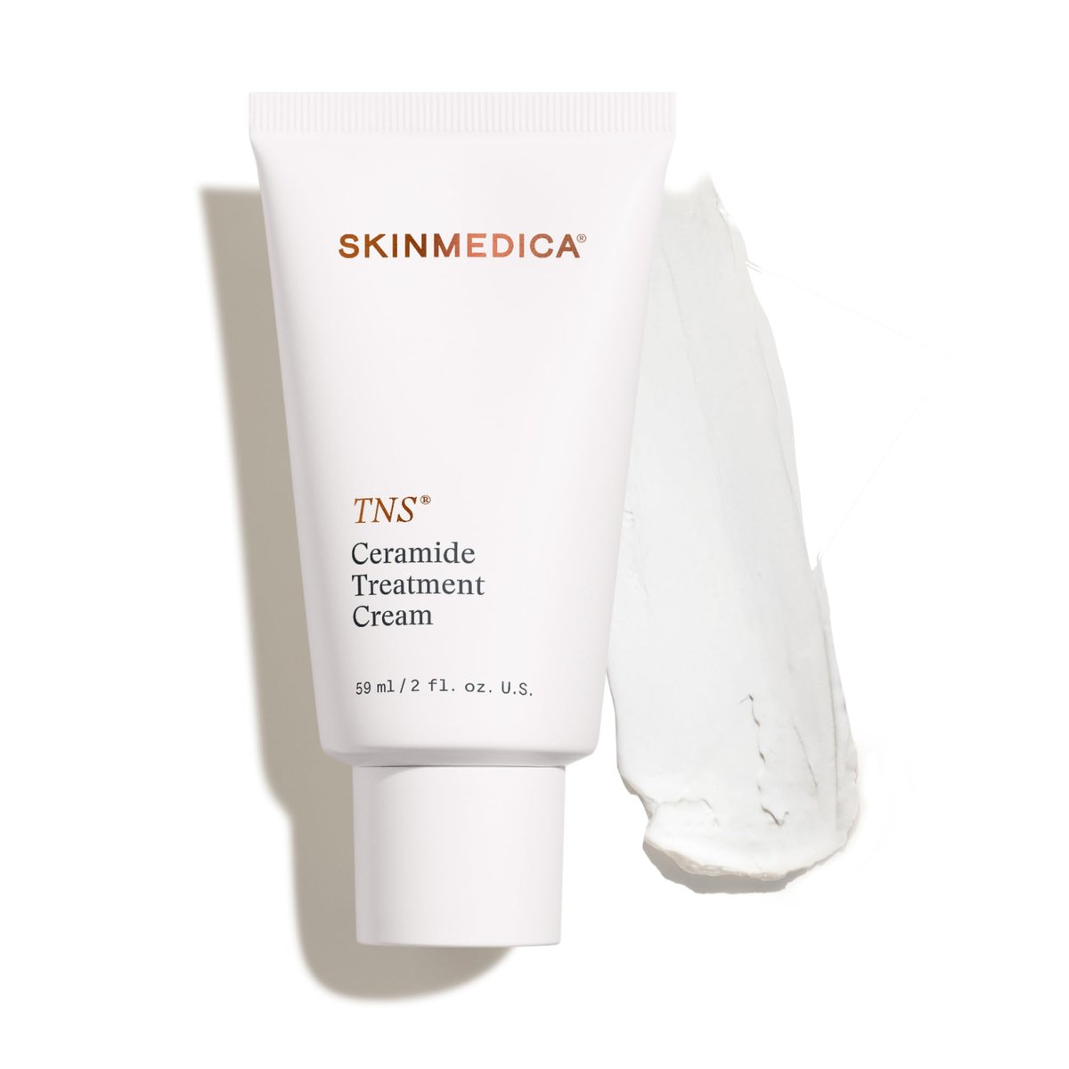 SkinMedica TNS Ceramide Treatment Facial Cream - Hydrating Moisturizer with Peptides & Ceramide Technology to Restore Skin's Moisture Balance & Barrier (2 Oz) Avelisse