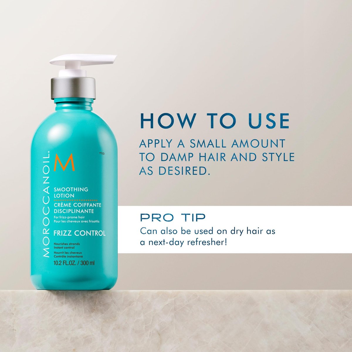 Moroccanoil Smoothing Lotion - 10.2 Fl Oz | Frizz Control & Shine Avelisse