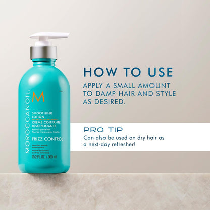 Moroccanoil Smoothing Lotion - 10.2 Fl Oz | Frizz Control & Shine Avelisse