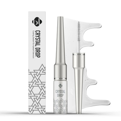 BL Lashes Crystal Drop Lash Sealant - Long-Lasting Waterproof Lash Extension Coating, Clear 0.24 fl.oz Avelisse