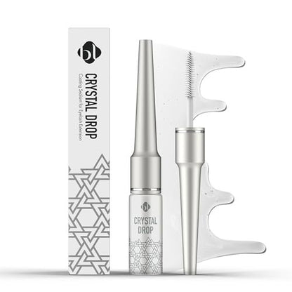 BL Lashes Crystal Drop Lash Sealant - Long-Lasting Waterproof Lash Extension Coating, Clear 0.24 fl.oz Avelisse