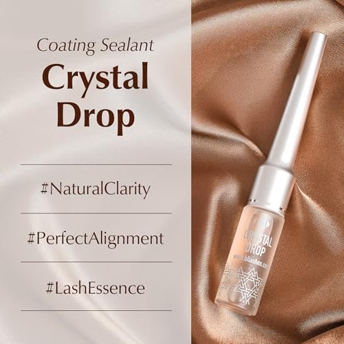 BL Lashes Crystal Drop Lash Sealant - Long-Lasting Waterproof Lash Extension Coating, Clear 0.24 fl.oz Avelisse