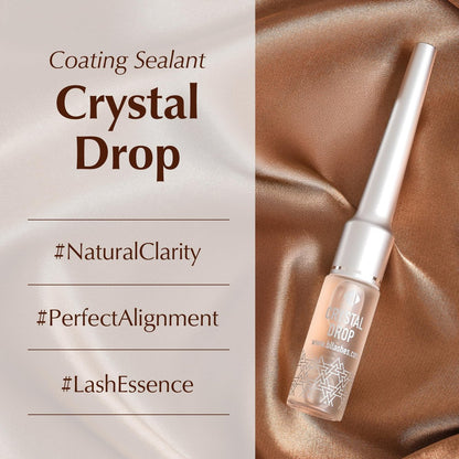 BL Lashes Crystal Drop Lash Sealant - Long-Lasting Waterproof Lash Extension Coating, Clear 0.24 fl.oz Avelisse