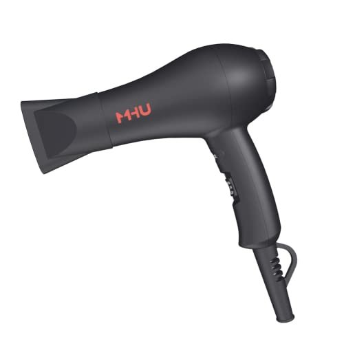 Mini Travel Hair Dryer 1000 Watts – Compact Ceramic Ionic Blow Dryer for RV & Pouring Art, Black Avelisse