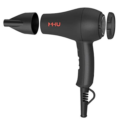 Mini Travel Hair Dryer 1000 Watts – Compact Ceramic Ionic Blow Dryer for RV & Pouring Art, Black Avelisse
