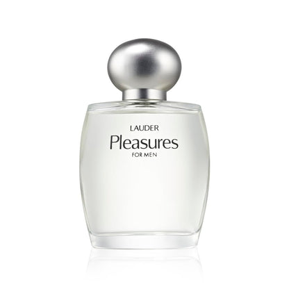 Estée Lauder Pleasures for Men Cologne Spray - 3.4 Fl Oz | Sandalwood, Citrus & Nectarine Avelisse