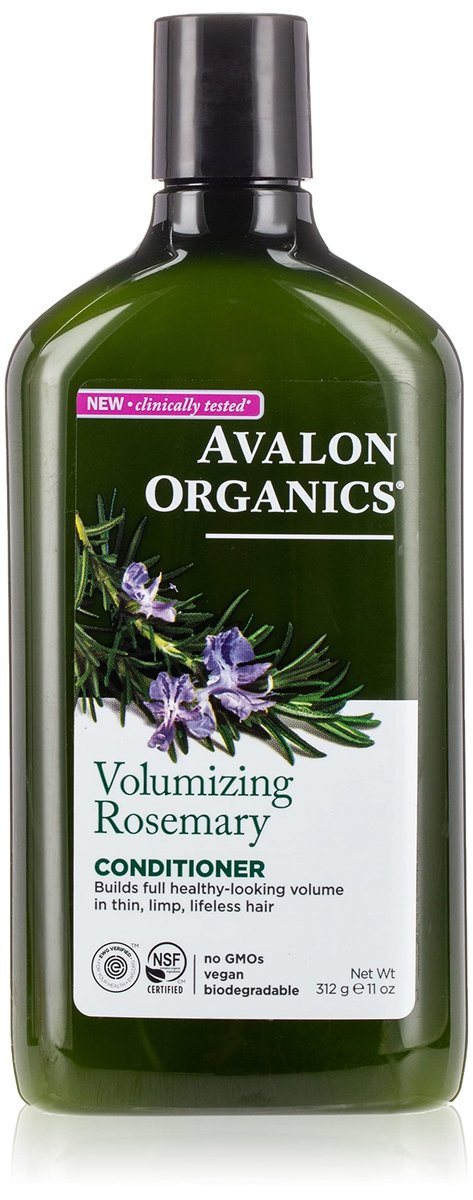 Avalon Organics Volumizing Conditioner, Rosemary, 11 Fl Oz Avelisse