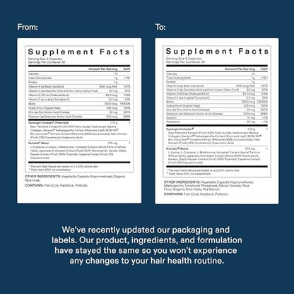Nutrafol Men's Hair Growth Supplements - Clinically Tested for Thicker Hair & Scalp Coverage, Dermatologist Recommended, 1 Month Supply Avelisse