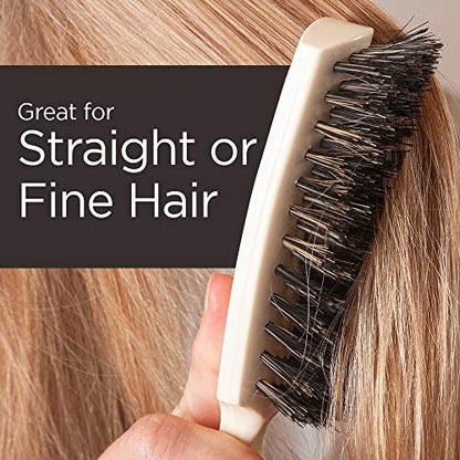 Fuller Brush Lustre Professional Hairbrush – Premium Boar Bristle for Shiny, Smooth Hair Avelisse