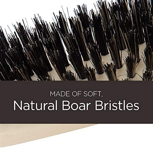 Fuller Brush Lustre Professional Hairbrush – Premium Boar Bristle for Shiny, Smooth Hair Avelisse