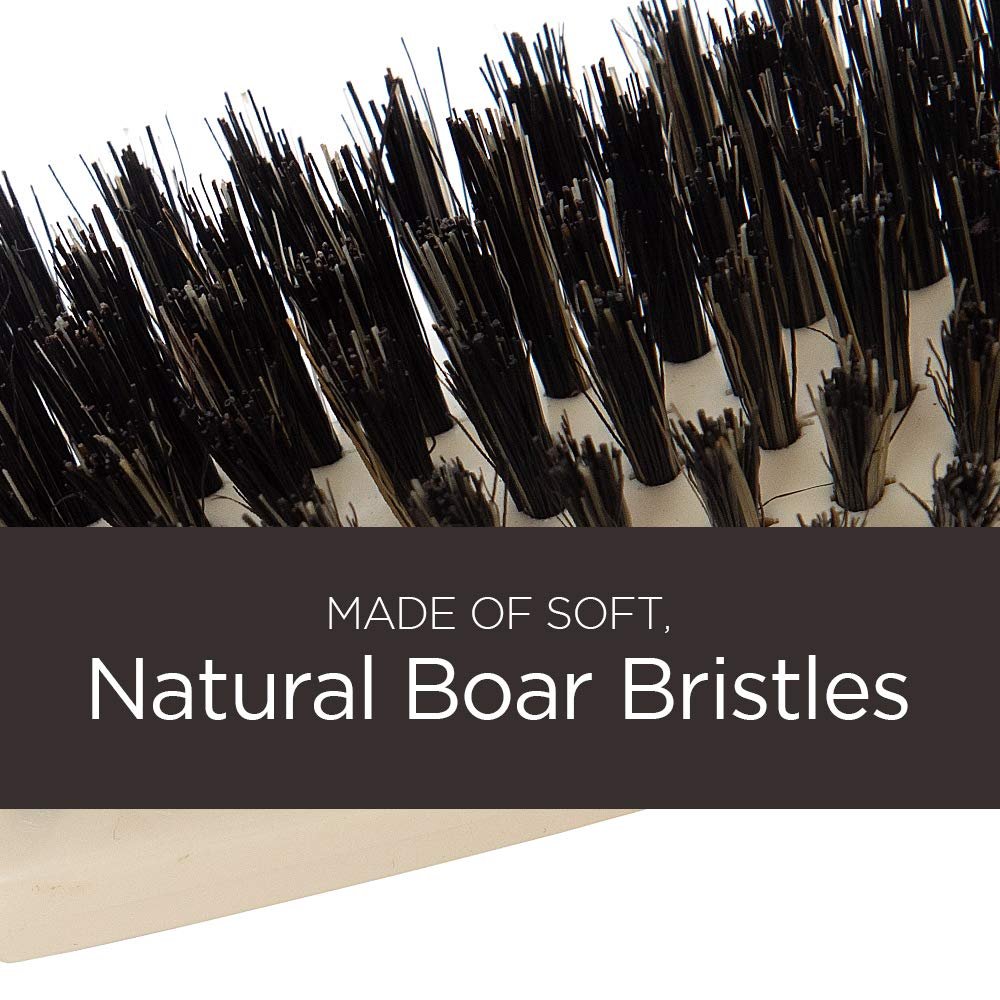 Fuller Brush Lustre Professional Hairbrush – Premium Boar Bristle for Shiny, Smooth Hair Avelisse