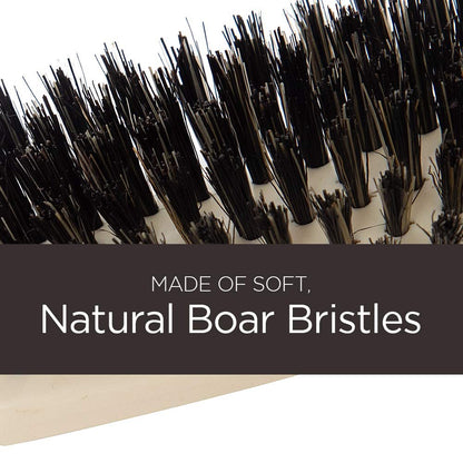 Fuller Brush Lustre Professional Hairbrush – Premium Boar Bristle for Shiny, Smooth Hair Avelisse