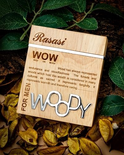 RASASI Wow Woody for Men EDP - Eau de Parfum 60 ML (2 oz) - Fruity Scent with Grapefruit, Tangerine & Musk