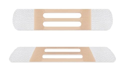 Secret Lift Pro Instant Neck Lift Tapes - 12 Count Pre-Assembled Neck Bands for Jaw, Jowl & Neck Lift - Hypoallergenic Medical Grade Skin Tightening Tape - görsel 3