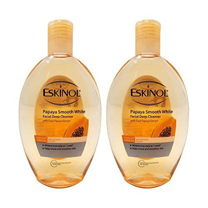 Eskinol Naturals Papaya Facial Cleanser 7.6 oz (225 ml) – Pack of 2 Avelisse