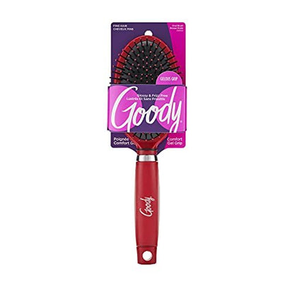 Goody Oval Hair Brush with Gelous Grip – Ion Infused Bristles for Frizz-Free Glossy Styling, Pain-Free for All Hair Types Avelisse