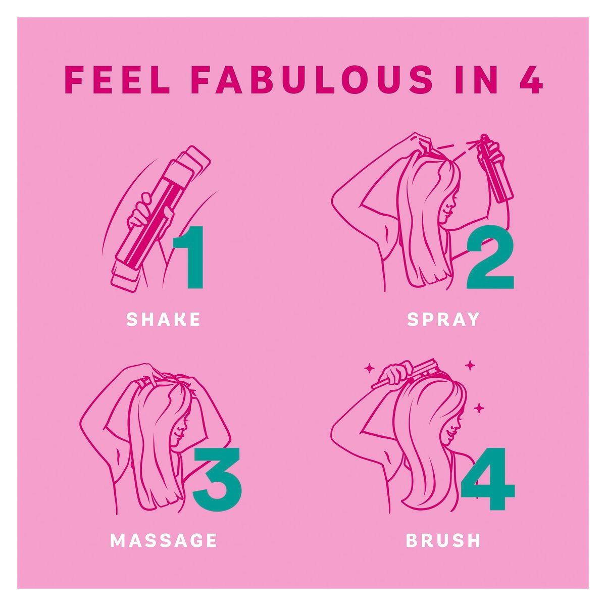 Batiste Dry Shampoo Blush 6.73 oz (199ml) - 6 Pack Avelisse