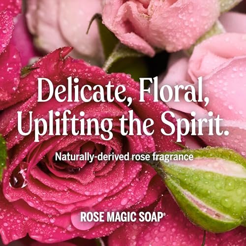 Dr. Bronner's Pure-Castile Liquid Soap - Rose, 32 oz - Regenerative Organic Certified, 18-in-1 Uses - görsel 10