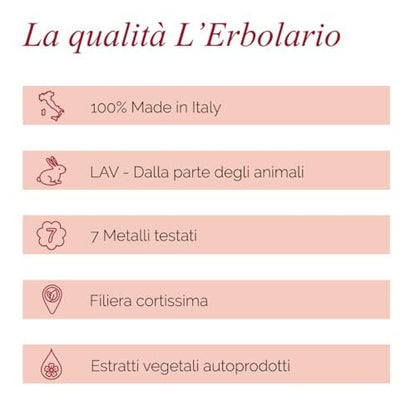 L'Erbolario Sweet Poppy Eau de Parfum - Floral Fragrance with Mandarin Orange, Red Poppy & Amber - 1.6 oz