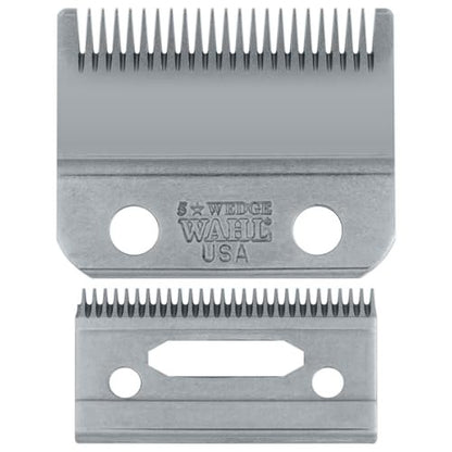 Wahl Professional Wedge Blade – High-Precision Stainless Steel Replacement for 5-Star Legend Clippers (3-Piece Set) Avelisse