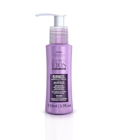 CADIVEU Home Care Line - Plastica Dos Fios Keratin Hair Smoothing Set (4 Piece): Brazilian Keratin Shampoo, Conditioner, Treatment Mask, Hair Primer Avelisse
