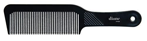 Diane Flat Top Clipper Comb – Fine Tooth Hair Cutting & Styling Tool for Women, Men, Barbers (Black, 9.5 Inches) D7024 - görsel 6
