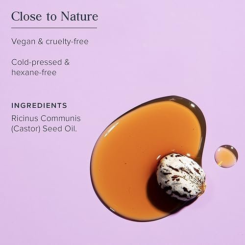 HERITAGE STORE Black Castor Oil Nourishing Hair Treatment - Deep Hydration for Hair, Skin, Lashes & Brows, Traditionally Roasted, Vegan, Hexane Free, 8oz Avelisse
