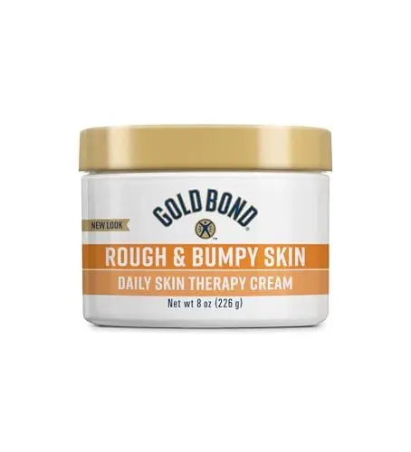 Gold Bond Rough & Bumpy Daily Skin Therapy Cream – 8 oz with 7 Moisturizers & 3 Vitamins Avelisse