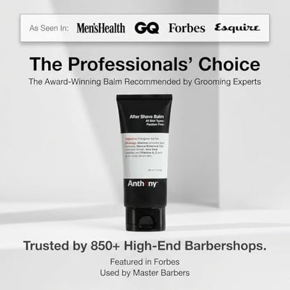 Anthony After Shave Balm for Men - Cooling & Hydrating Aftershave Lotion with Vitamins A, C & E, Aloe Vera & Botanical Extracts - Soothes, Moisturizes & Nourishes Skin, Reduces Razor Burn - 3 fl oz Avelisse