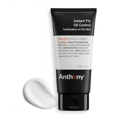 Anthony Instant Fix Oil Control for Men – Mattifying Lotion, Moisturizer & Pore Minimizer – Instantly Eliminates Shine, 3 Fl Oz Avelisse