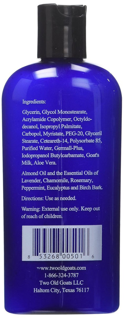 Two Old Goats Lotion - Original Formula, 4 Fl Oz - Soothing Moisturizer for Dry, Cracked Skin Avelisse