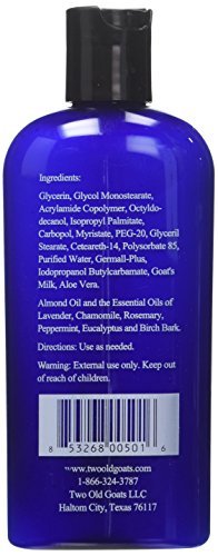 Two Old Goats Lotion - Original Formula, 4 Fl Oz - Soothing Moisturizer for Dry, Cracked Skin Avelisse