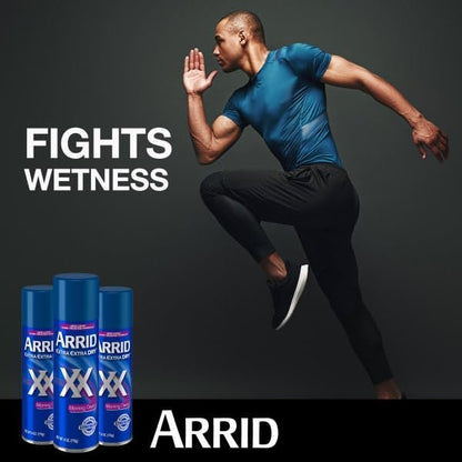 Arrid XX Morning Clean Aerosol Deodorant 6 oz (2-Pack) - Long-Lasting Antiperspirant & Deodorant for Men & Women Avelisse